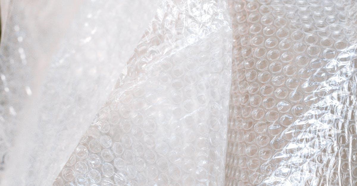 Det er vigtigt at forsende sine pakker forsvarligt med bobleplast